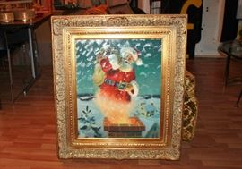 Tom Browning Santa Giclee - SOLD