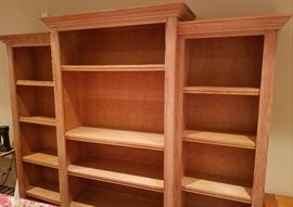 wall unit comes apart three pieces