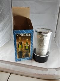Vinicool Wine Bottle Cooler   http://www.ctonlineauctions.com/detail.asp?id=704446