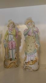 Beautiful bisque German figurines