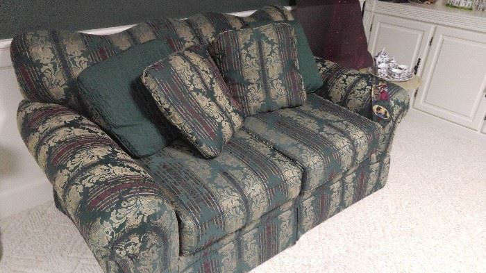 Great condition loveseat and matching sofa