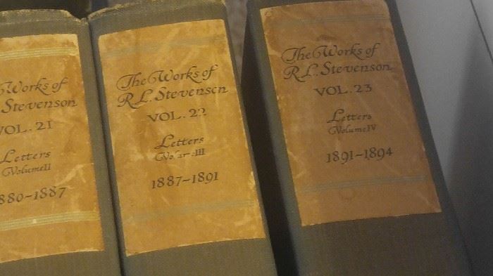 Huge collection the complete works of Robert Louis Stevenson