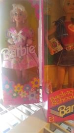 Huge collectible Barbie doll collection