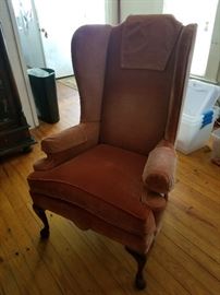 Wingback chair set 