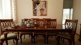 Dining Table with 8 Chairs