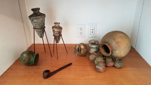 Pottery and Pipe