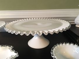 Fenton Milk Glass. 