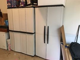 Storage cabinets for your garage or laundry room. 