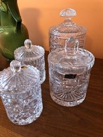 Polish crystal candy containers