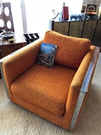 This ORANGE chair you could build a room around!