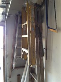 Assorted ladders