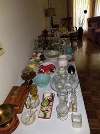 large selection of collectibles 