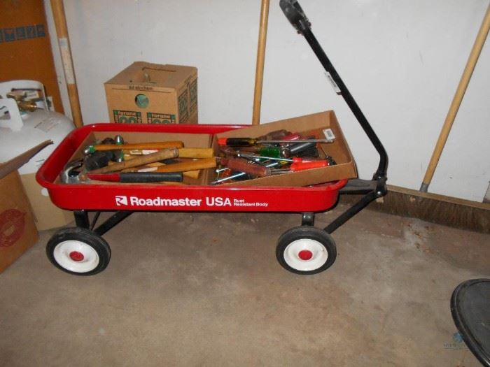 Roadmaster USA Red Wagon-Vintage