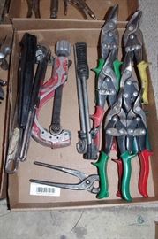 Tin Snips and cutting tools