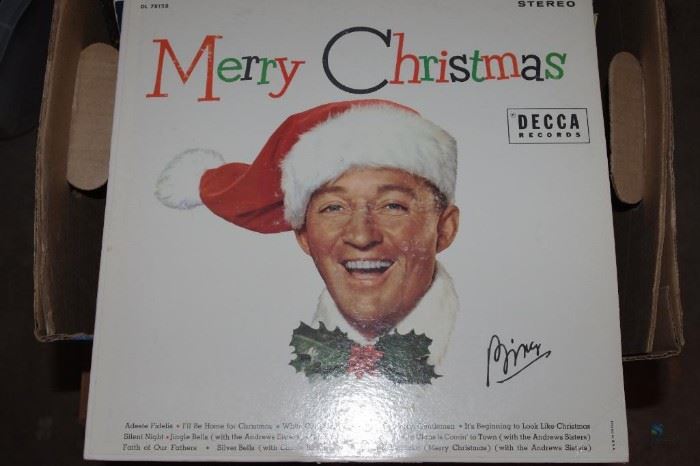 Bing Crosby Merry Christmas Vinyl record