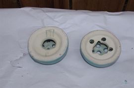 Van Briggle- Flower Frogs- Ming Blue Glaze