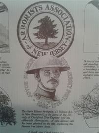 New Jersey Arborists Association poster detail