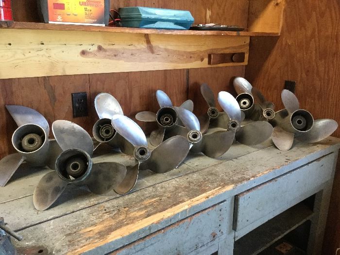 Stainless steel boat propellers