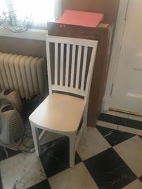 Brand new, inbox, pottery barn white desk chair
