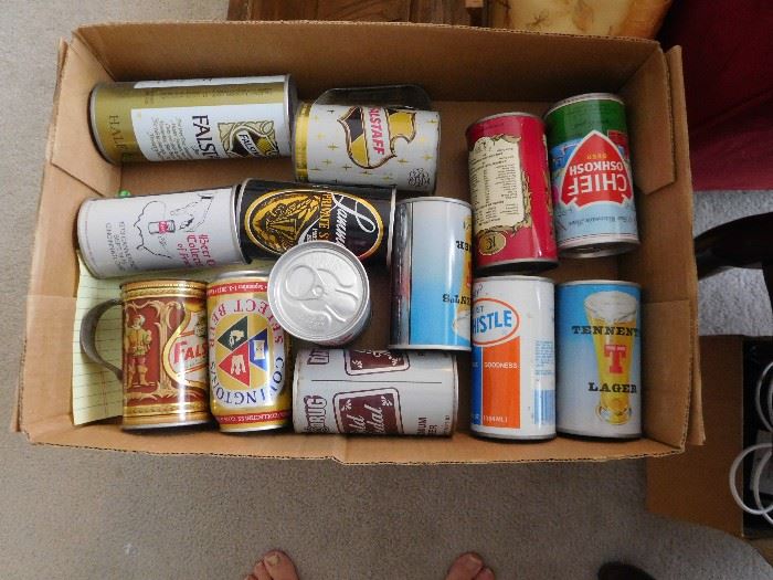 beer  and  soda  cans