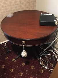 Vintage drum table