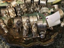 Figural napkin rings