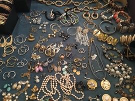Lots of costume jewelry