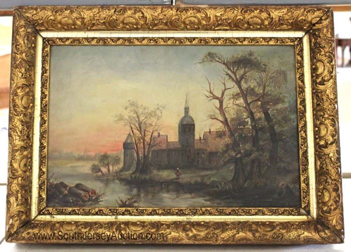 19TH Century Oil on Canvas in Original Gilt Frame
Located Inside - Auction Estimate $200-$400
