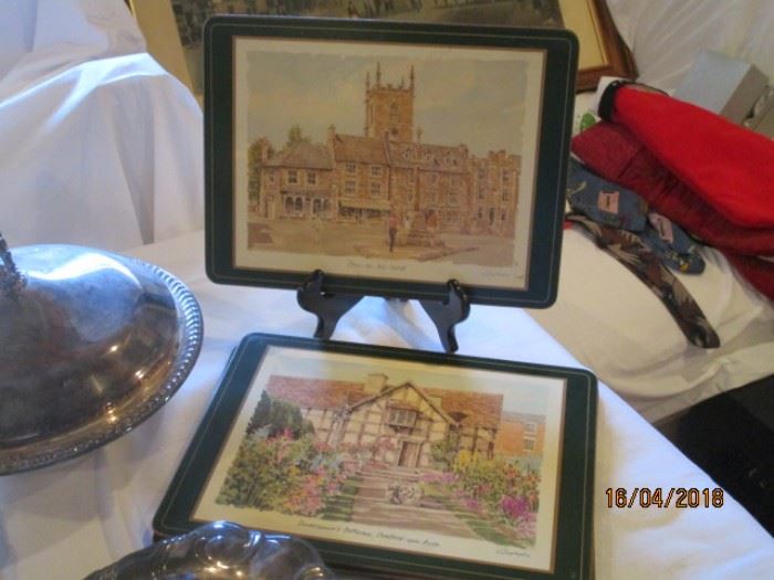 Place mats made in England