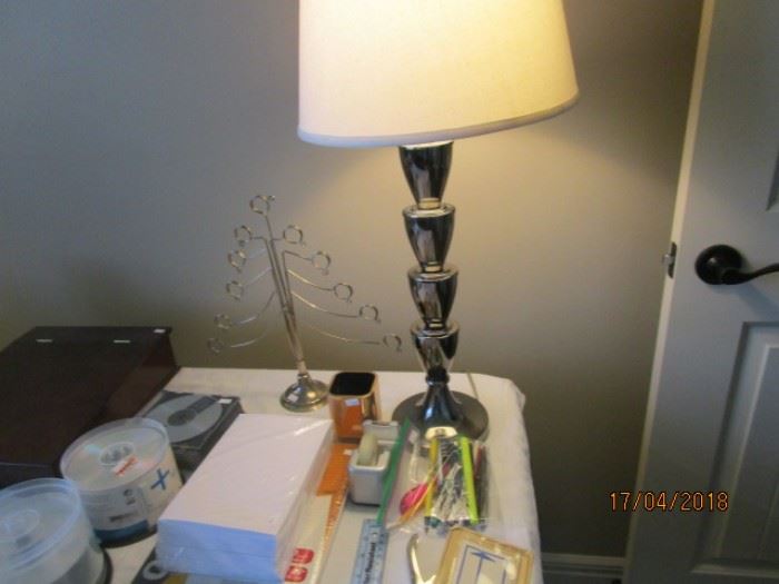1 of a pair of lamps