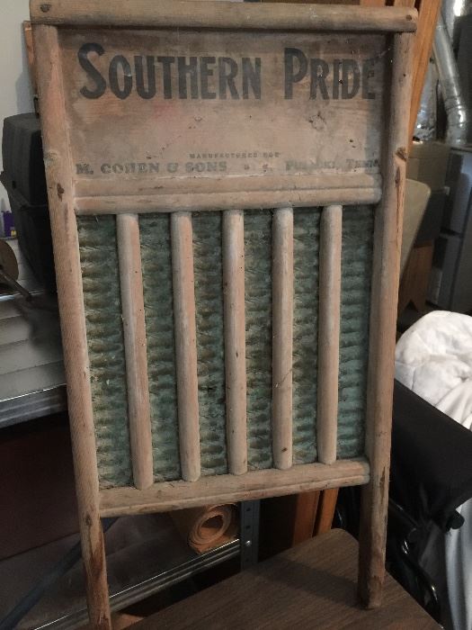 Vintage wash board