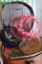 Beautiful Vintage hats in pristine condition.