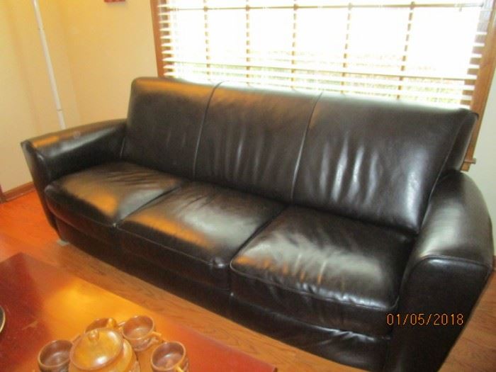 Natuzzi Italian Leather sofa