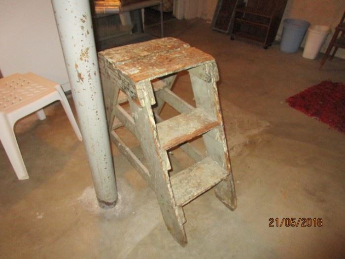 Very primitive ladder/step stool