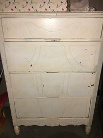 Fixer-upper antique chest of drawers.
