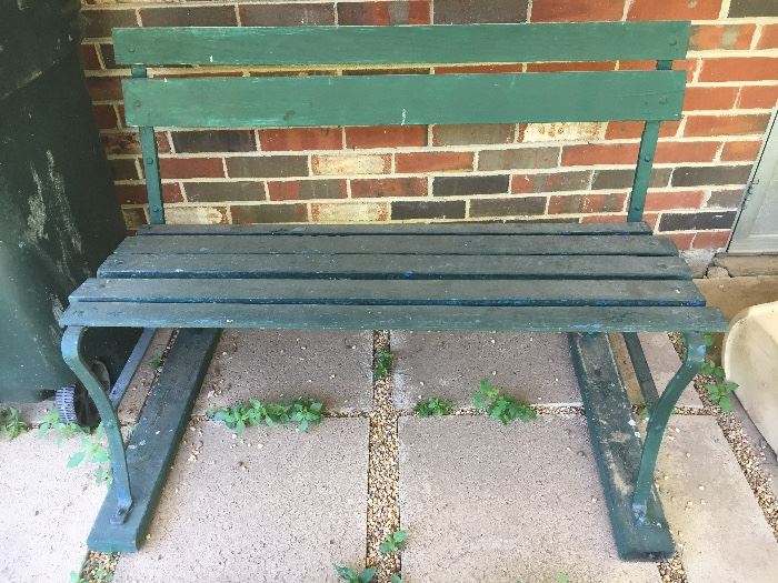 Vintage bench.