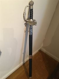 Ceremonial sword and scabbard