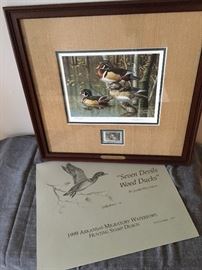 1999 Arkansas Migratory Waterfowl Hunting Stamp design