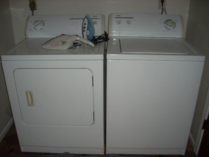 Washer, Dryer - made by Kenmore  (Dryer SOLD Thur)