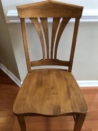 Light Wood Dining Chair, Set of 6