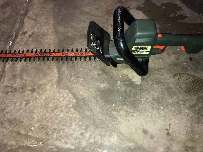 Electric Black & Decker Hedge Trimmers