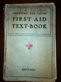 1937 First Aid Book