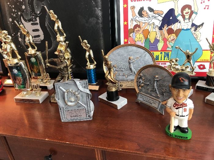 Baseball Trophie Collection