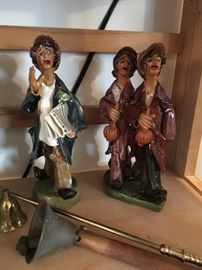 Italian pottery figurines