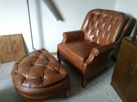 Chair and ottoman