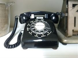 Rotary dial phone
