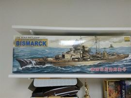 1/350 Scale Model German Battleship Bismarck