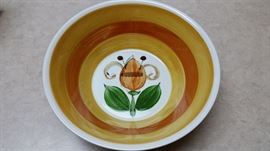 Decorative painted bowl