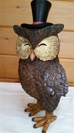Decorative ceramic owl
