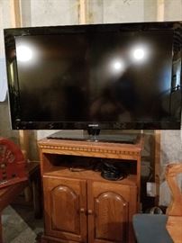 Large Samsung TV,we also have another Dunes flat screen.